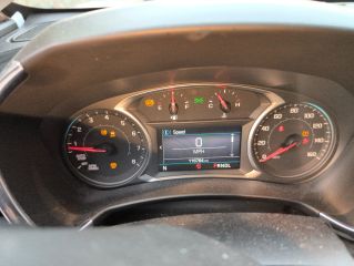 2019 Chevrolet Equinox LT - Interior Dashboard With Vehicle Running Image